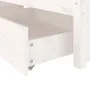 Estructura de cama con cajones blanco 140x200 cm de vidaXL, Camas y somieres - Ref: Foro24-3103514, Precio: 242,19 €, Descuen...