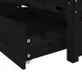 Bettgestell mit Schubladen schwarz 140x190 cm von vidaXL, Betten und Lattenroste - Ref: Foro24-3103507, Preis: 257,14 €, Raba...