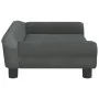 Dunkelgraues Kindersofa aus Samt, 70x45x26 cm von vidaXL, Baby- und Kleinkindmöbel - Ref: Foro24-3196402, Preis: 71,00 €, Rab...