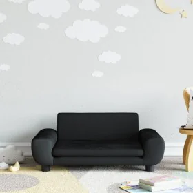 Kindersofa aus schwarzem Samt, 70x45x33 cm von vidaXL, Baby- und Kleinkindmöbel - Ref: Foro24-3196390, Preis: 78,05 €, Rabatt: %