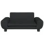 Sofá para niños de terciopelo negro 70x45x33 cm de vidaXL, Mobiliario para bebés y niños pequeños - Ref: Foro24-3196390, Prec...