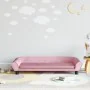 Pink velvet children's sofa 100x50x26 cm by vidaXL, Baby and Toddler Furniture - Ref: Foro24-3196396, Price: 102,98 €, Discou...