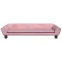 Rosa Samt Kinder Sofa 100x50x26 cm von vidaXL, Baby- und Kleinkindmöbel - Ref: Foro24-3196396, Preis: 102,98 €, Rabatt: %