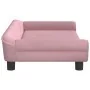 Pink velvet children's sofa 100x50x26 cm by vidaXL, Baby and Toddler Furniture - Ref: Foro24-3196396, Price: 102,98 €, Discou...