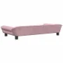 Rosa Samt Kinder Sofa 100x50x26 cm von vidaXL, Baby- und Kleinkindmöbel - Ref: Foro24-3196396, Preis: 102,98 €, Rabatt: %
