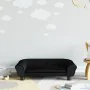 Black velvet children's sofa 70x45x26 cm by vidaXL, Baby and Toddler Furniture - Ref: Foro24-3196404, Price: 68,23 €, Discoun...
