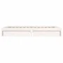 White bed frame with drawers 160x200 cm by vidaXL, Beds and slatted bases - Ref: Foro24-3103524, Price: 250,72 €, Discount: %