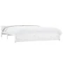 Weißer Massivholzbettrahmen 200x200 cm von vidaXL, Betten und Lattenroste - Ref: Foro24-815065, Preis: 198,90 €, Rabatt: %
