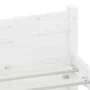 Weißer Massivholzbettrahmen 200x200 cm von vidaXL, Betten und Lattenroste - Ref: Foro24-815065, Preis: 198,90 €, Rabatt: %