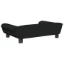 Black velvet children's sofa 70x45x26 cm by vidaXL, Baby and Toddler Furniture - Ref: Foro24-3196404, Price: 68,23 €, Discoun...
