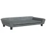 Dunkelgraues Kindersofa aus Samt, 100 x 50 x 26 cm von vidaXL, Baby- und Kleinkindmöbel - Ref: Foro24-3196395, Preis: 111,57 ...