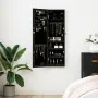 Mirror with jewelry box and LED lights for black wall by vidaXL, Mirrors - Ref: Foro24-353254, Price: 95,90 €, Discount: %
