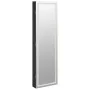 Mirror with jewelry box and LED lights for black wall by vidaXL, Mirrors - Ref: Foro24-353254, Price: 95,90 €, Discount: %