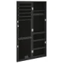 Mirror with jewelry box and LED lights for black wall by vidaXL, Mirrors - Ref: Foro24-353254, Price: 95,90 €, Discount: %