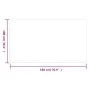 Grauer Flurteppich 100x180 cm von vidaXL, Teppiche - Ref: Foro24-355809, Preis: 28,58 €, Rabatt: %