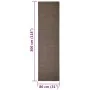 Alfombra de sisal para rascador marrón 80x300 cm de vidaXL, Accesorios de muebles para gatos - Ref: Foro24-3203455, Precio: 1...