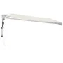 Aluminum and cream fabric retractable awning 4x3 m by vidaXL, Awnings - Ref: Foro24-3154578, Price: 950,79 €, Discount: %
