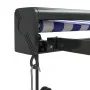 Toldo retráctil aluminio y tela azul y blanco 4,5x3 m by vidaXL, Awnings - Ref: Foro24-3154599, Price: 717,28 €, Discount: %