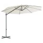 Ampelschirm mit sandfarbenem Stahlmast 300 cm von vidaXL, Sonnenschirme - Ref: Foro24-44628, Preis: 101,62 €, Rabatt: %