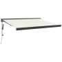 Toldo retráctil aluminio y tela color crema 3x2,5 m von vidaXL, Markisen - Ref: Foro24-3154601, Preis: 547,63 €, Rabatt: %