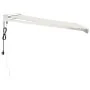 Toldo retráctil aluminio y tela color crema 3x2,5 m de vidaXL, Toldos - Ref: Foro24-3154576, Precio: 560,82 €, Descuento: %