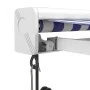 Toldo retráctil aluminio y tela azul y blanco 4x3 m de vidaXL, Toldos - Ref: Foro24-3154573, Precio: 918,93 €, Descuento: %