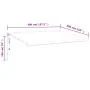 Toldo retráctil aluminio y tela azul y blanco 4x3 m de vidaXL, Toldos - Ref: Foro24-3154573, Precio: 918,93 €, Descuento: %