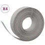 Garden edging 4 pcs gray polyethylene 10 m 15 cm by vidaXL, Garden edging and edging - Ref: Foro24-3155442, Price: 105,54 €, ...