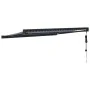 Toldo retráctil aluminio y tela azul y blanco 3x2,5 m de vidaXL, Toldos - Ref: Foro24-3154596, Precio: 549,16 €, Descuento: %