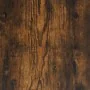 Mesa de centro madera ingeniería y hierro roble humo 80x80x45cm de vidaXL, Mesas de centro - Ref: Foro24-832815, Precio: 61,3...