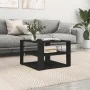 Black engineered wood coffee table 59.5x59.5x40 cm by vidaXL, Coffee table - Ref: Foro24-834246, Price: 38,43 €, Discount: %