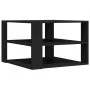 Black engineered wood coffee table 59.5x59.5x40 cm by vidaXL, Coffee table - Ref: Foro24-834246, Price: 38,43 €, Discount: %
