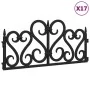 Borduras de jardín 17 unidades PP negro 10 m by vidaXL, Garden edging and edging - Ref: Foro24-318301, Price: 45,68 €, Discou...