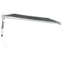 Retractable aluminum awning and anthracite gray fabric 4x3 m by vidaXL, Awnings - Ref: Foro24-3154588, Price: 950,79 €, Disco...