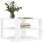 Engineered wood white coffee table 59.5x59.5x40 cm by vidaXL, Coffee table - Ref: Foro24-834245, Price: 38,57 €, Discount: %