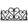 Borduras de jardín 17 unidades PP negro 10 m by vidaXL, Garden edging and edging - Ref: Foro24-318301, Price: 45,68 €, Discou...