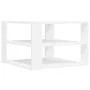 Engineered wood white coffee table 59.5x59.5x40 cm by vidaXL, Coffee table - Ref: Foro24-834245, Price: 38,57 €, Discount: %