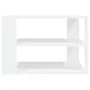 Engineered wood white coffee table 59.5x59.5x40 cm by vidaXL, Coffee table - Ref: Foro24-834245, Price: 38,57 €, Discount: %