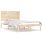 Bettgestell aus Massivholz 120x190 cm von vidaXL, Betten und Lattenroste - Ref: Foro24-3104578, Preis: 132,69 €, Rabatt: %