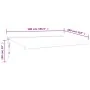 Toldo retráctil aluminio y tela amarillo y blanco 5x3 m de vidaXL, Toldos - Ref: Foro24-3154610, Precio: 781,66 €, Descuento: %