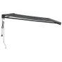 Einziehbare Markise aus Aluminium und anthrazitgrauem Stoff 4,5 x 3 m von vidaXL, Markisen - Ref: Foro24-3154614, Preis: 700,...
