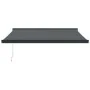 Retractable aluminum awning and anthracite gray fabric 3x2.5 m by vidaXL, Awnings - Ref: Foro24-3154611, Price: 547,83 €, Dis...