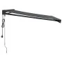 Retractable aluminum awning and anthracite gray fabric 3x2.5 m by vidaXL, Awnings - Ref: Foro24-3154611, Price: 547,83 €, Dis...