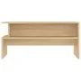 Sonoma oak engineered wood coffee table 90x55x42.5 cm by vidaXL, Coffee table - Ref: Foro24-834280, Price: 52,15 €, Discount: %