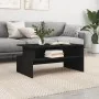 Schwarzer Ingenieurholz-Couchtisch 90x55x42,5 cm von vidaXL, Couchtisch - Ref: Foro24-834279, Preis: 50,48 €, Rabatt: %