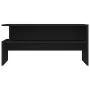 Schwarzer Ingenieurholz-Couchtisch 90x55x42,5 cm von vidaXL, Couchtisch - Ref: Foro24-834279, Preis: 50,48 €, Rabatt: %