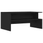 Schwarzer Ingenieurholz-Couchtisch 90x55x42,5 cm von vidaXL, Couchtisch - Ref: Foro24-834279, Preis: 50,48 €, Rabatt: %