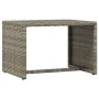 1 sun lounger with gray synthetic rattan table by vidaXL, Loungers - Ref: Foro24-319633, Price: 178,51 €, Discount: %