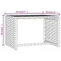 Liegestuhl 1 Stück mit kleinem Rattan-Tisch in Grau von vidaXL, Liegen - Ref: Foro24-319633, Preis: 178,51 €, Rabatt: %