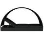 2-person sun lounger with round black PE rattan awning 211x112x140 cm by vidaXL, Loungers - Ref: Foro24-319656, Price: 303,23...